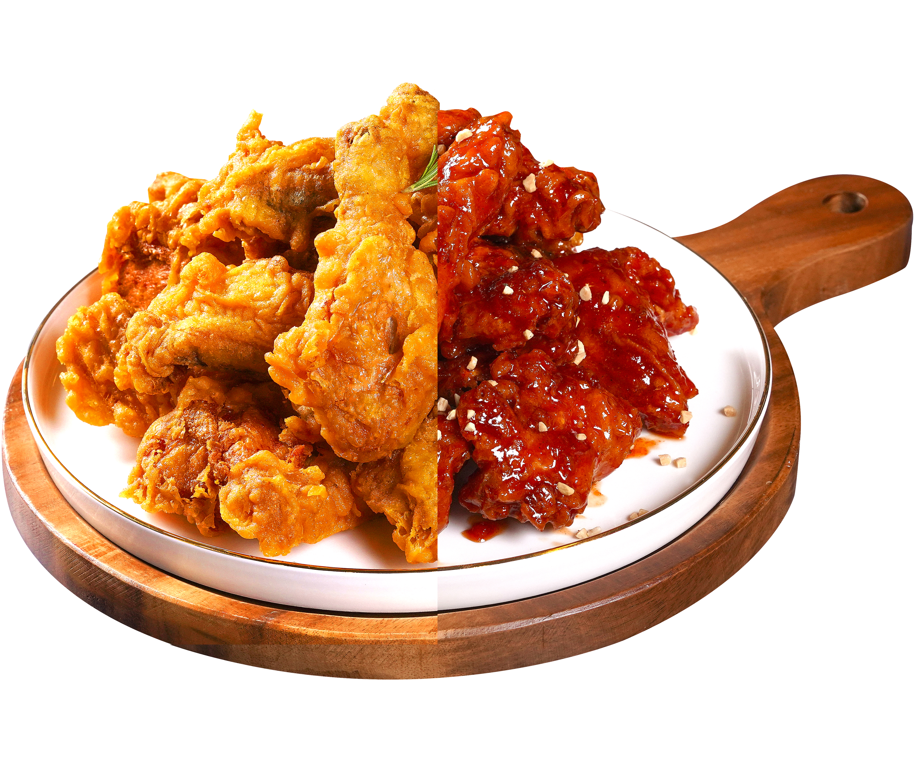 더킹 반반치킨