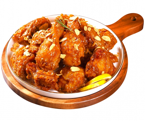 더킹 마늘치킨