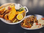 명가통닭+골뱅이소면set