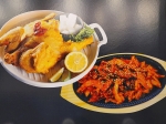 명가통닭+오돌뼈set